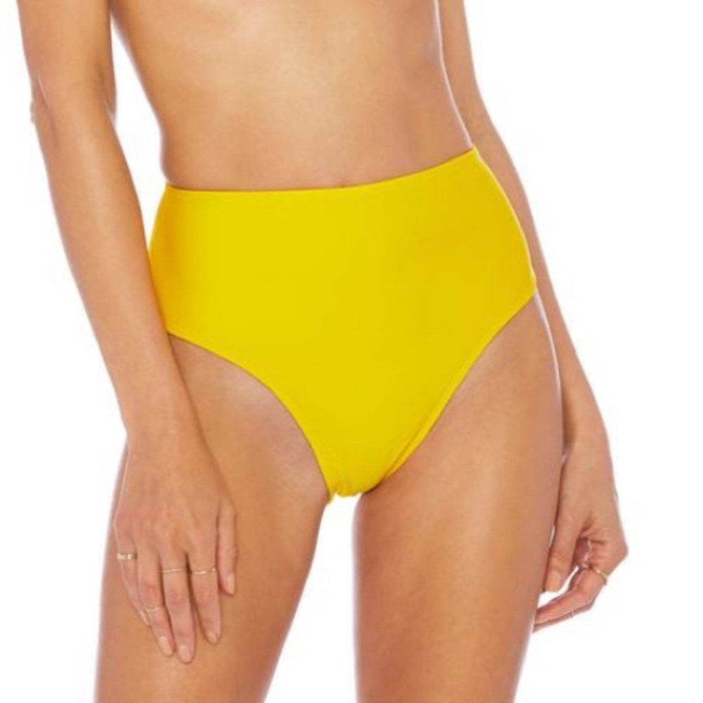 ELLEJAY High Waist Carolyn Yellow Bottom
